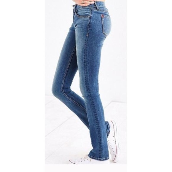 Urban Outfitters Jeans Mid Rise Stovepipe by BDG Women's Sz 27 - Picture 1 of 11